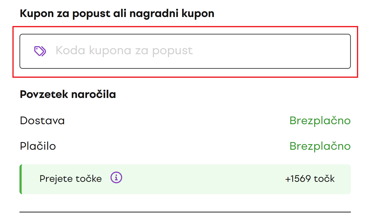 Muziker koda za popust